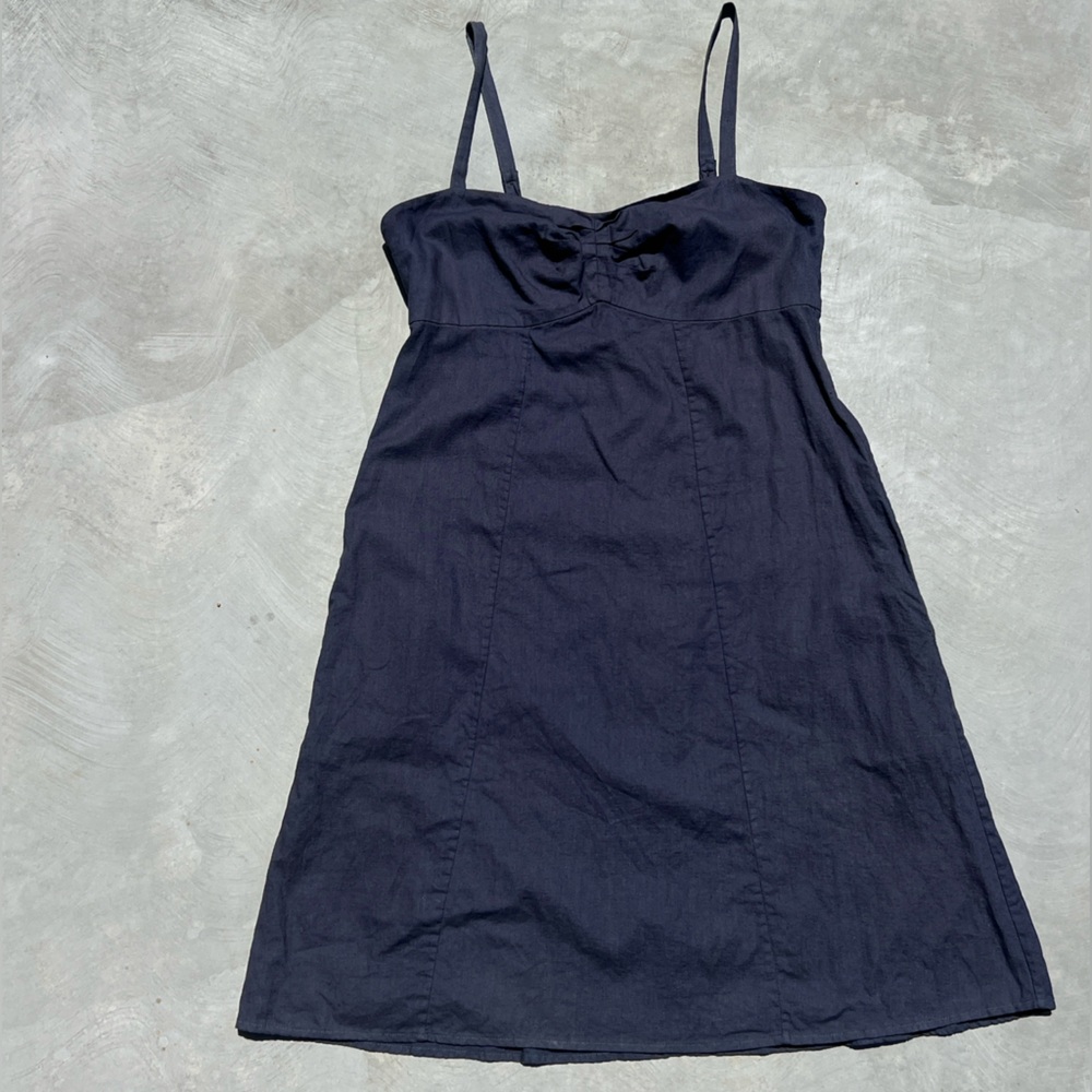 Patagonia Navy Blue Spaghetti Strap Dress size 8